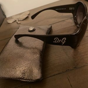 D&G Sunglasses with a Coach Case